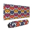 thumbnail image 2 of Disketp Gaming Mouse Pad Fox Face Pattern Large Mouse Mat Long Extended Desk Pad Non-Slip Rubber Mice Pads Stitched Edges Thin Pad (11.8x31.5 Inch), 2 of 8