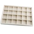 thumbnail image 4 of Bandeja de almacenamiento Sunnimix para joyas de terciopelo 24 Grids, 4 of 6