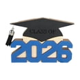 thumbnail image 2 of 2026 Graduation Money Holder, Wooden Cash Gift Card Holder with Grad Cap, Money Cash Envelope Box, Tabletop Decoration for Grad Party, Practical & Meaningful Graduation Keepsake, Blue, 2 of 7