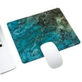thumbnail image 1 of Oliegs Heated Blanket Marble- Round Mouse Pad， Square- Waterproof- Non-Slip Rubber Base Mousepads Washable Mousepads With Lycra Cloth For Office Laptop Chocolate, 1 of 3