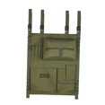 thumbnail image 1 of Vajilla al aire libre Bolsa de almacenamiento Tela Oxford Equipo de camping Cubiertos Bolsa Impermeable Portátil Colgando BBQ Palillos Tenedor Verde shamjiam almacenamiento de vajilla de picnic, 1 of 9