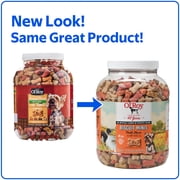 Ol' Roy Multi Flavored Biscuits for Any Size Dog, 36 oz Tub
