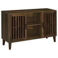 thumbnail image 1 of Torin 2 puertas diseñado madera acento gabinete oscuro pino, 1 of 3