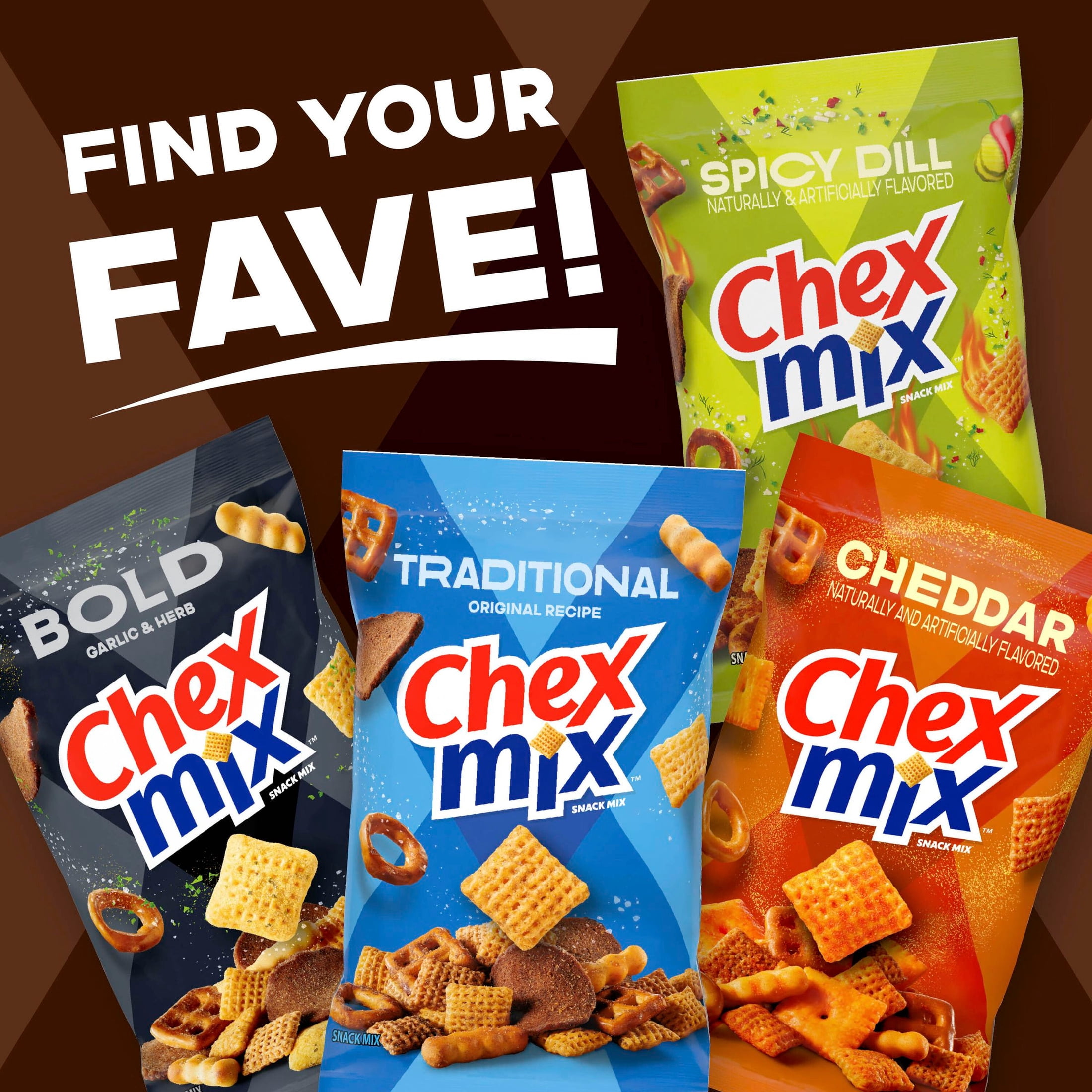 Chex Mix Sweet and Salty Snack Mix, with M&Ms Milk Chocolate Candies, 13.5 oz