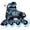 Blue, variant on TaroKitc Adjustable Inline Skates for Kids and Adult, Girls, Boys with All Light up Wheels, White(Size 5-8)