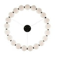 thumbnail image 2 of Trans Globe Ellington 33 in. Dimmable Integrated LED Black Chandelier Light Fixture with Acrylic Globe Shades, 2 of 8