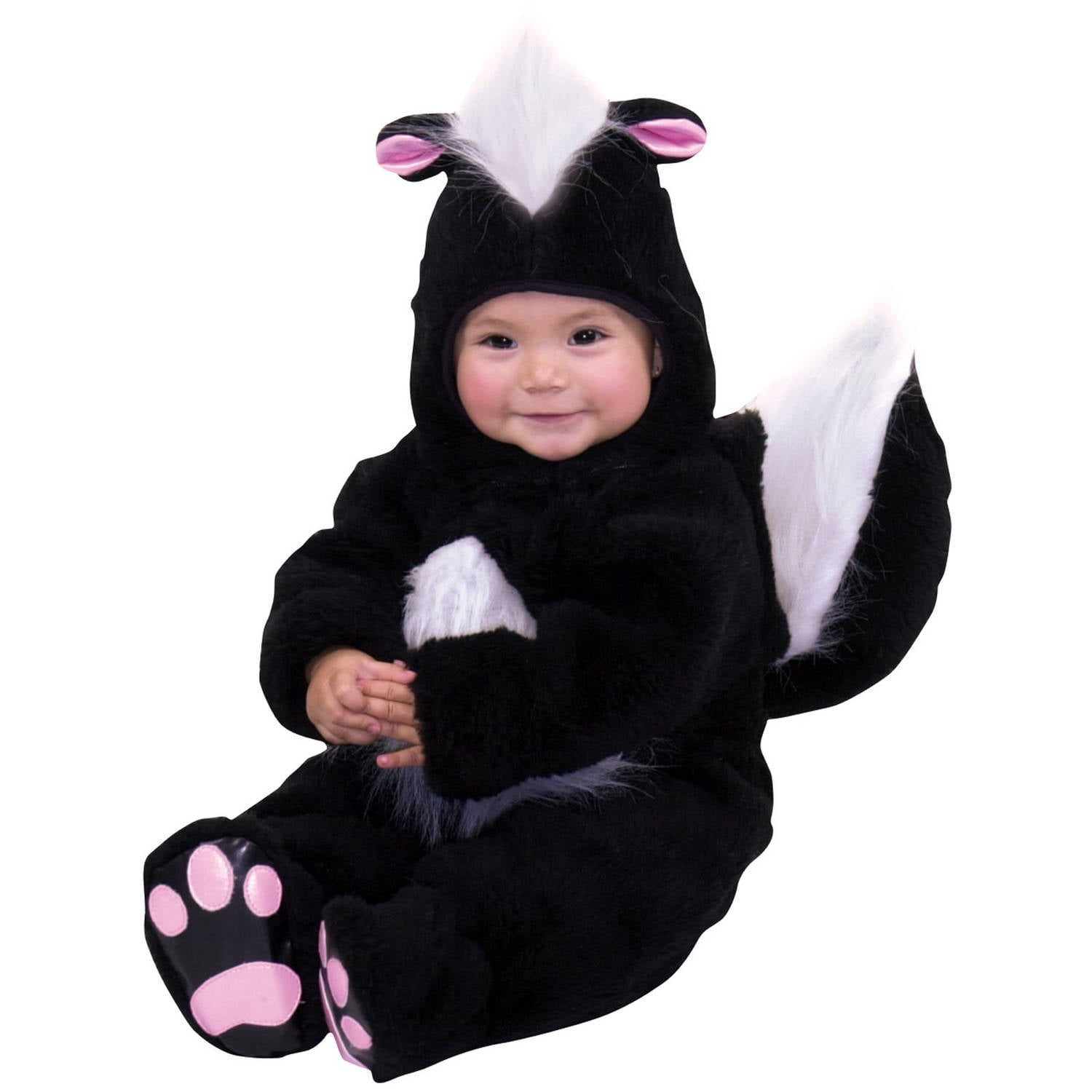 baby girl skunk costume