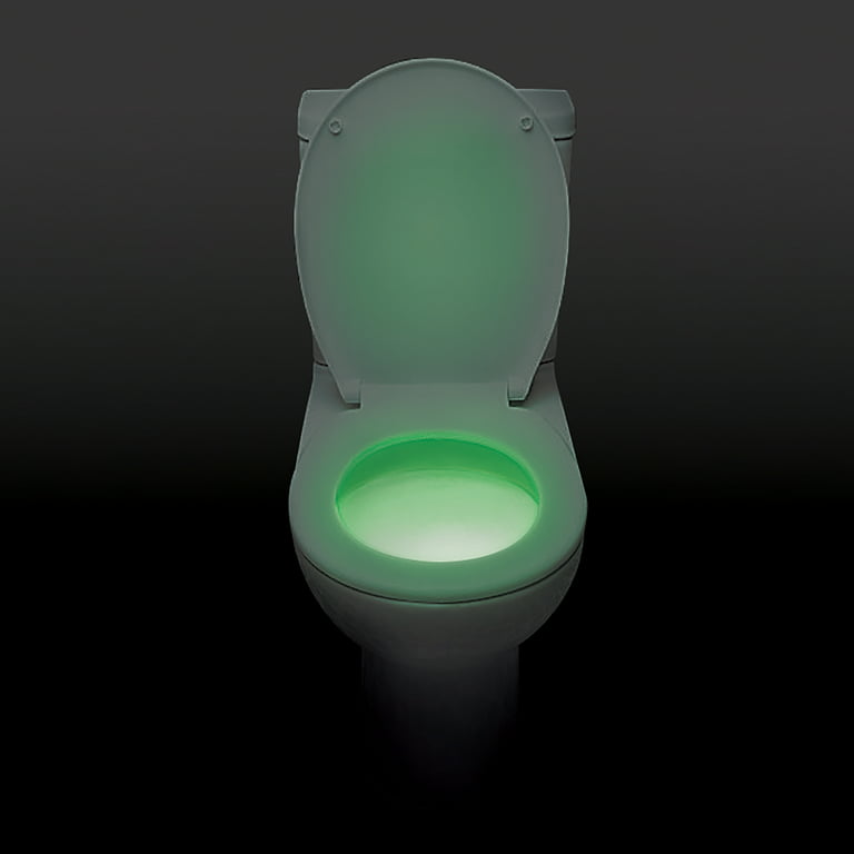 Motion Sensing Color Selectable LED Toilet Night Light