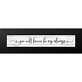 thumbnail image 2 of Boyer, Susie 24x7 Black Modern Framed Museum Art Print Titled - You Will Forever be My Always, 2 of 5