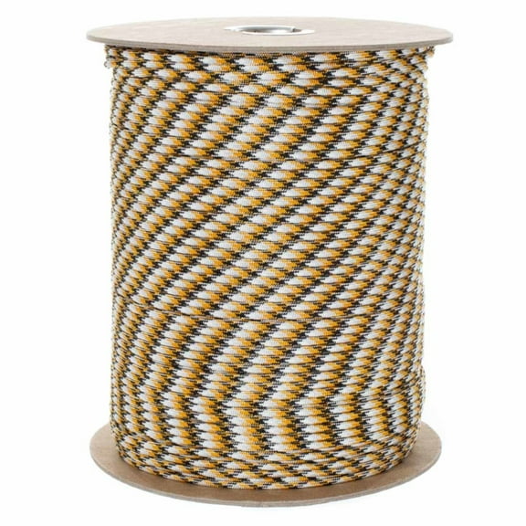 Paracord Planet 550 LB Type III 7 Strand 4mm Tactical Cord with Choices of 10, 20, 25, 50, 100, 250 & 1000 Foot Spools