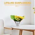 thumbnail image 4 of BEADCEST Planta Artificial De Girasol En Maceta Con Vintage Para Interior Y Exterior, 4 of 6