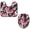 Multicolor, variant on PhooArto Toilet Lid Cover and U-Shaped Toilet Floor Mat Set of 2 Pieces, Pink Butterfly Pattern Toilet Mat Set, Machine Washable Seat Covers Non-Slip Absorbent Rugs