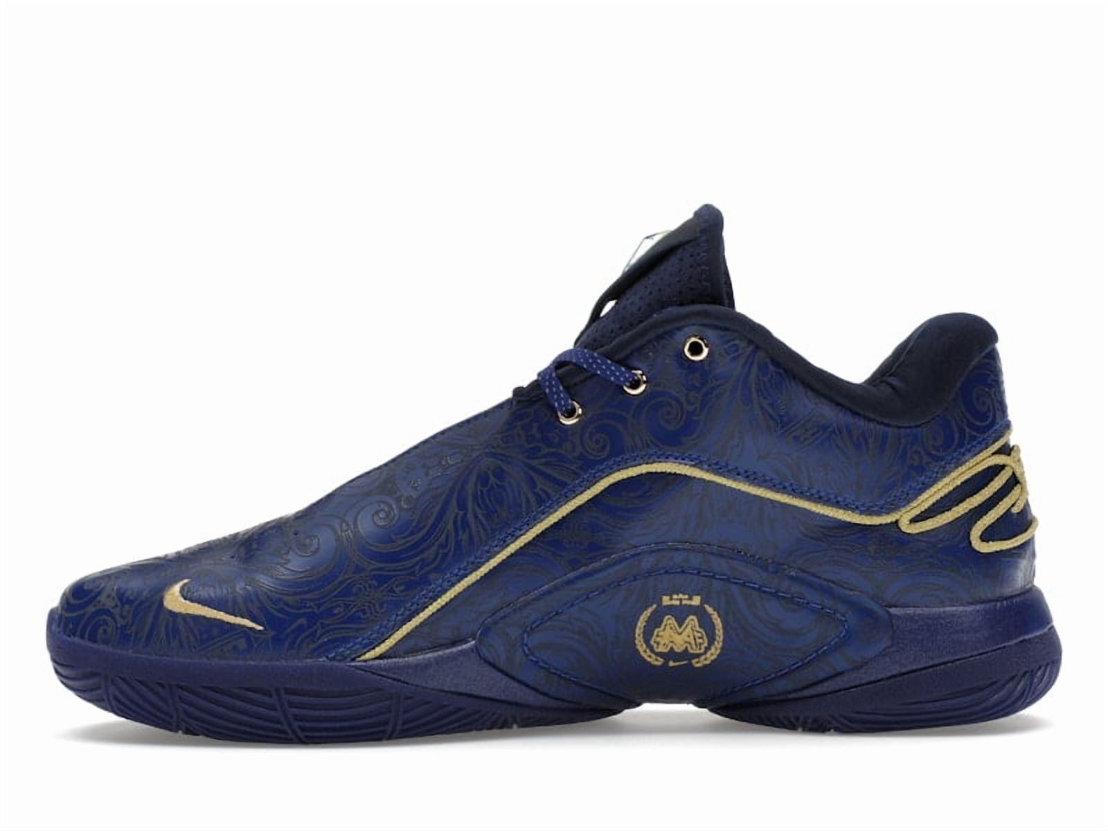 lebron navy blue shoes