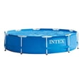 thumbnail image 1 of Alberca Piscina Hogar Circular 305x76cm Metal Frame Intex 28200NP, 1 of 5