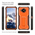 thumbnail image 4 of ExoGuard For Nokia 8 V 5G UW Case, Phone Case with Screen Protector and Kickstand (Orange), 4 of 7