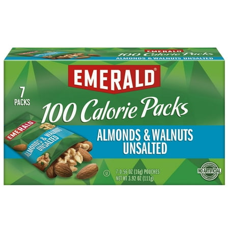 UPC 010300543251 product image for Emerald Nuts  Natural Walnuts & Almonds  100 Calorie Packs  7 Ct  3.92 oz | upcitemdb.com