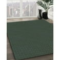 thumbnail image 2 of Ahgly Company Indoor Rectangle Patterned Dark Forest Green Area Rugs, 4' x 6', 2 of 6