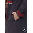 thumbnail image 5 of Burgschneider - Dungeons & Dragons Warlock Coat Grey/Red (size: XL ), 5 of 6