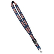 Moose Pet Wear University of Illinois Lanyard - Blue - Satin Keychain Necklace, ID Badge Holder - 1 Inch