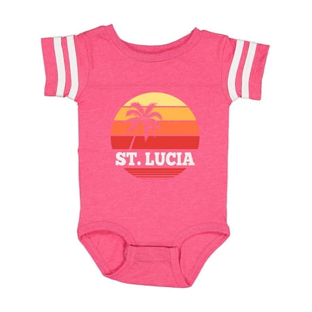 

Inktastic St Lucia Vacation Travel Cruise Gift Baby Boy or Baby Girl Bodysuit
