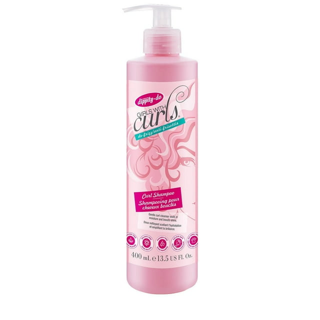 Curl Shampoo – Gently Cleanses, Seals in Moisture and Boosts Shine to Dry, Frizzy and Curly Hair – Colour-Safe & Sulfate-Free with Natural Ingredients