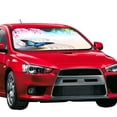 thumbnail image 2 of Disketp Windshield Sun Shade, Car Sun Shade For Front Window Butterfly In Blossoms Zen Sunshades Sun Visor Protector Blocks Uv Rays Foldable, 2 of 9