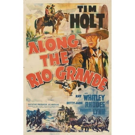Pop Culture Graphics Movib Along The Rio Grande Movie Poster Print 44 27 X 40 Walmart Canada