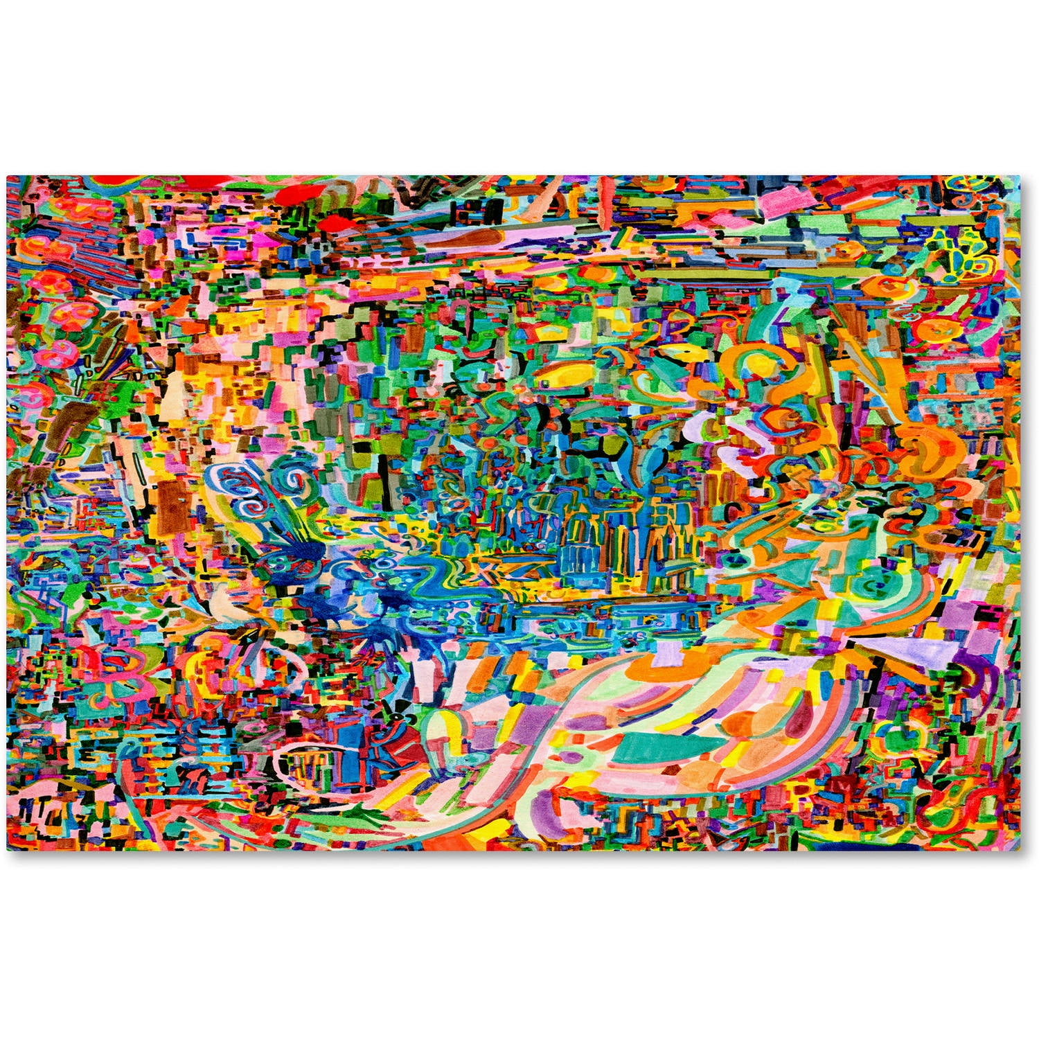 Trademark Fine Art Marriage" Canvas Art by Josh Byer