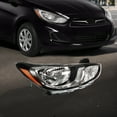 thumbnail image 6 of Elaborate Design Headlight Passenger Side, Right Headlight 921021R010, Halogen Right Headlight for 2012-2014 Hyundai Accent, 6 of 15