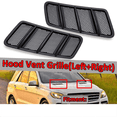 thumbnail image 3 of 4Pcs Car Front Hood Vent Grille Air Flow Intake Hood for W166 GL350 GL550 ML ML350 ML550 2012-2015, 3 of 4