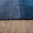 thumbnail image 6 of Rugsotic Carpets Hand Knotted Wool Area Rug 3'x5' Blue Light Blue Contemporary Rectangle Indoor Rug for Living Room, Bedroom Antimicrobial L00204, 6 of 6