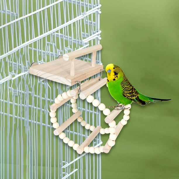 Menolana Wooden Bird Parrot Perch Bird Parrot Chewing ing and Rest