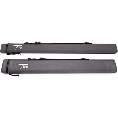 TEMPLE FORK OUTFITTERS (TFO) Lightweight Portable Cover Storage Triangular Fishing Rod Tackle Ropes Case Tubes