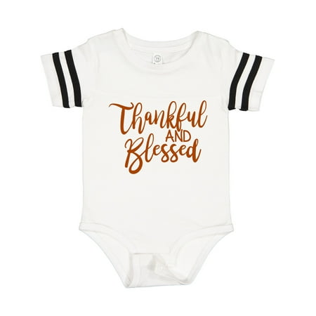 

Inktastic Thankful and Blessed Gift Baby Boy or Baby Girl Bodysuit