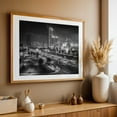 thumbnail image 5 of Harbor Drive B&W - San Diego California Photography Black and White City Nightlife Skyline Architecture Street Photography Unframed Wall Art Print 40 x 60 inches, 5 of 7