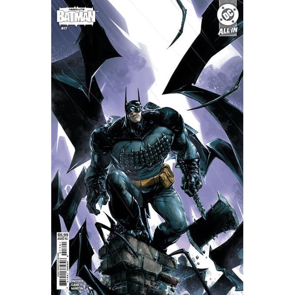 Absolute Batman #17 Cvr B Clayton Crain Card Stock Var DC Comics Comic Book
