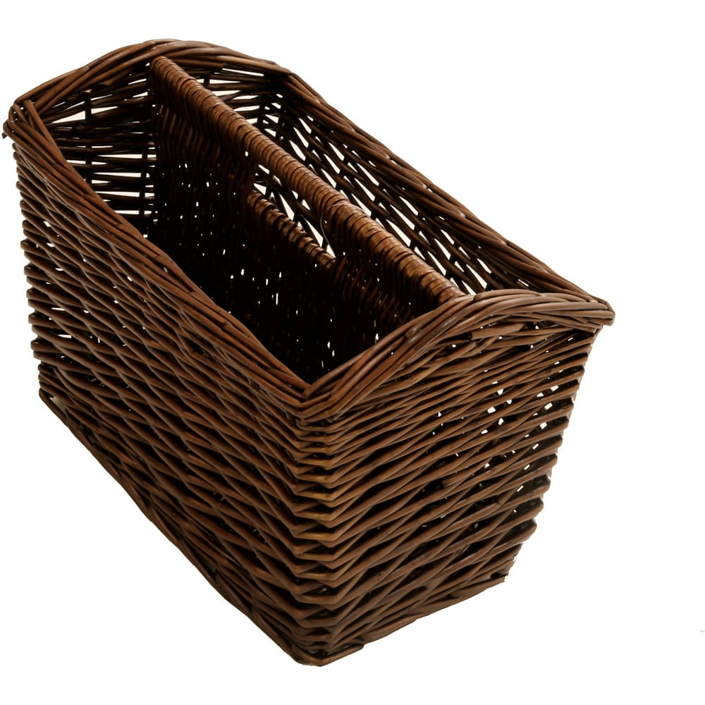 Better Homes and Gardens Willow Magazine Storage Basket