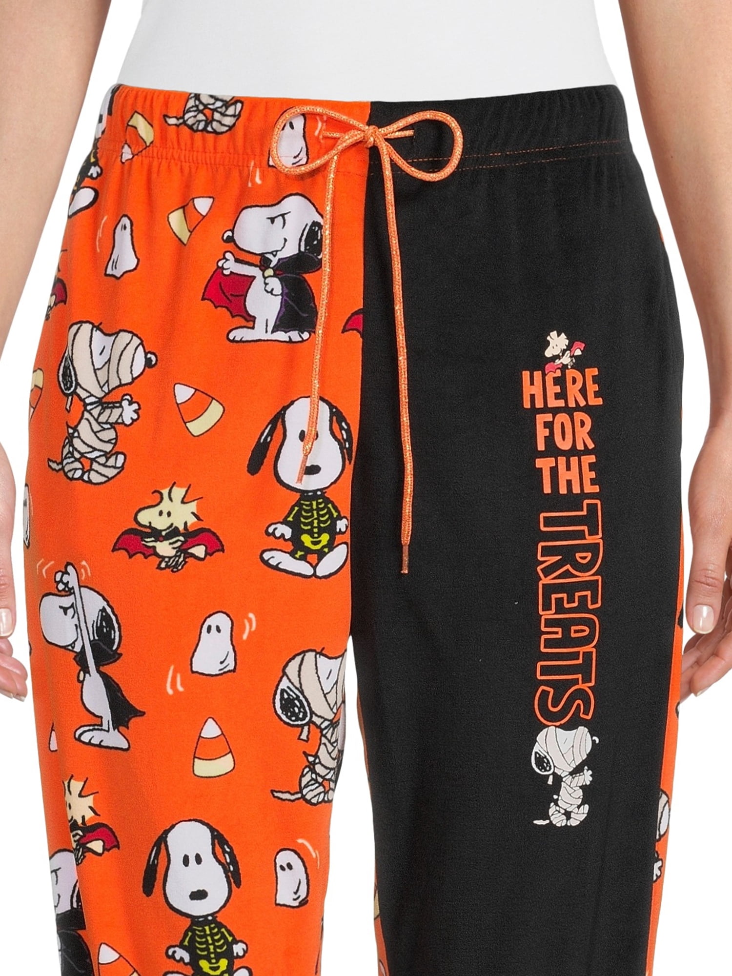 Peanuts Snoopy Women's and Women's Plus Halloween Joggers