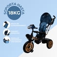 thumbnail image 2 of Triciclo Infantil Starkids Sk5548 Bicicleta Con Luz De Lujo Azul, 2 of 5