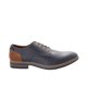 thumbnail image 1 of Zapatos Kristof color azul marino con detalle café en talón 26.5 Dorothy Gaynor Zapatos Kristof color azul marino con detalle café en talón 26.5, 1 of 6