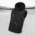 thumbnail image 5 of qucoqpe Plus Size Heated Vest for Men Women 15 Heating Heated Vest Winter Heated Jacket with Detachable Hood, 5 of 7