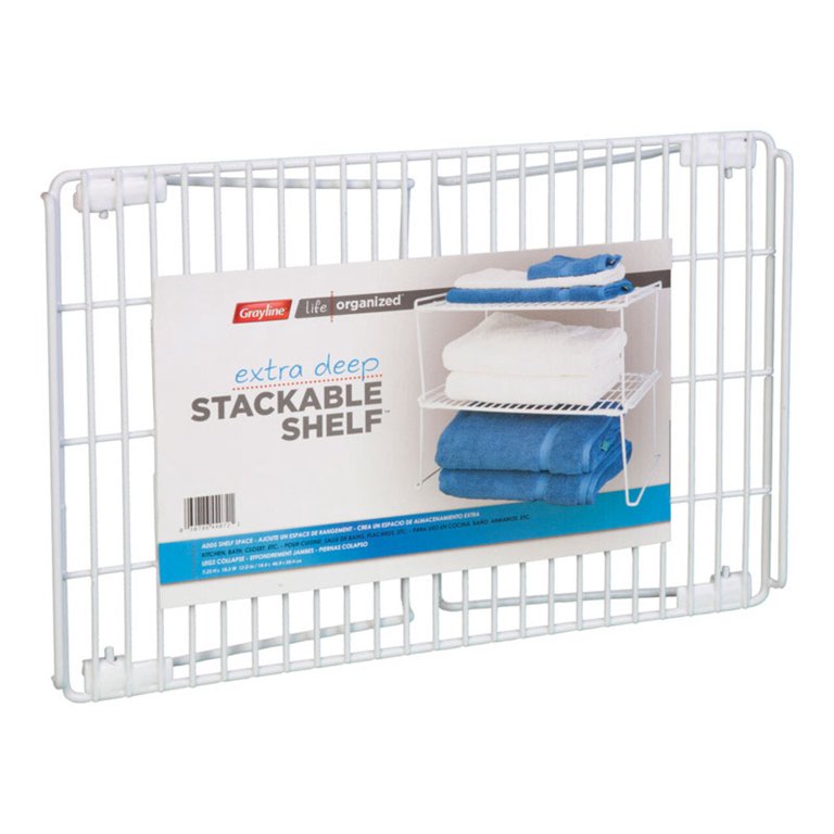 Panacea Extra Deep Folding Stacking Shelf 