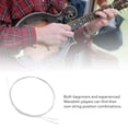 thumbnail image 3 of Mandolin Strings Kit, Clear Beautiful Timbre Replacement 8Pcs Mandolin Strings Scratch Resistant  for Repair, 3 of 7
