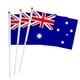 thumbnail image 1 of Set de 3 banderas australianas de mano, 14 x 21 cm, poliéster, 1 of 1