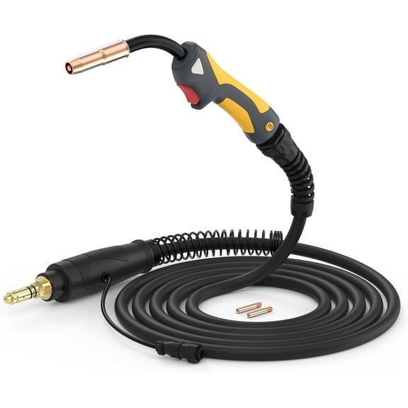 TOOLIOM MIG Welding Gun Torch Stinger Replacement for Lincoln Magnum 250L K533-7, MIG Gun 250Amp 15FT Cable