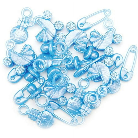 amscan Blue Baby Shower Table Sprinkles-25 Pcs