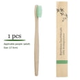 thumbnail image 1 of Bamboo Toothbrush Soft Bristles Biodegradable Teeth Brush Bamboo Toothbrushes Oral Care Tooth, 1 of 6