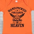 thumbnail image 4 of Inktastic Handpicked for Earth by My Uncle in Heaven with Angel Wings Boys or Girls Baby Bodysuit, 4 of 5