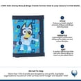 thumbnail image 5 of CTM Kid's Disney Bluey & Bingo Friends Forever Hook & Loop Closure Tri-Fold Wallet, 5 of 5