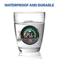 thumbnail image 5 of Medidor de Voltaje Capacidad Batería 12 V, 24 48 60 84 Resistente Al Agua IP67, con Pantalla LCD Retroiluminada y Alarma Bajo para Litio, 5 of 5